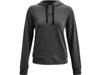 Under Armour Genser For Kvinner Rival Terry Hettegenser Grafitt 1369 855 010 (L)