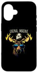 iPhone 16 China Maine USA Moose Wearing Sunglasses Design Case