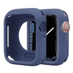 Candy Soft Case för Apple Watch Cover 9 8 7 6 Se 5 45mm 42mm 38 Skydd Iwatch Serie 44mm 40mm 41mm Bumper för kvinnor 04 alaskan blue Series 123 38MM