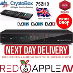 AB Cryptobox 752HD Satellite Terrestrial COMBO 1080p DVB-S2/T2 MultiCAS Receiver