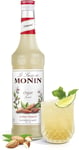 MONIN Premium Almond Orgeat Syrup 700ml for Coffee and Cocktails. 100% Natural