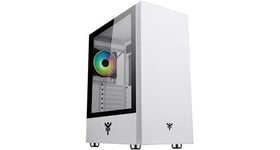 Itek case vertibra s210w gaming middle tower argb fan