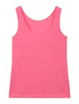 T-Shirt Top Wide Crew Neck Tops T-shirts & Tops Sleeveless Pink Tom Tailor