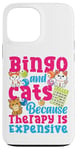 iPhone 13 Pro Max Bingo Player Cat Bingo And Cats Because Therapy Is Expensive Case