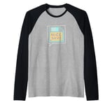 Nice Save Funny Storage Drive Floppy Disk Raglan Baseball Tee