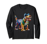 Dog Master Builder Bricks Blocks Play Toys Long Sleeve T-Shirt