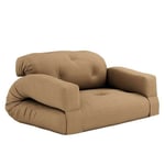 Canapé futon standard convertible hippo sofa couleur mocca