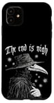 Coque pour iPhone 11 The End Is Nigh Plague Doctor