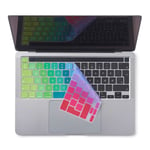 Philbert - Keyboard cover - Scandinavian letters - MacBook Pro 13” M1-M2 2020/2022 and 16 2019 - Rainbow