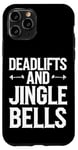 iPhone 11 Pro Funny Deadlifts and Jingle Bells Santa Claus Gym Fitness Pun Case