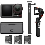 DJI Osmo Action 5 Pro Adventure Combo + Hohem iSteady Pro 4 Gimbal