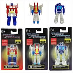 NEW 3 x HASBRO TRANSFORMERS MINI FIGURES - OPTIMUS PRIME, STARSCREAM & SOUNDWAVE