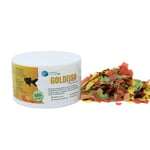 Goldfish Flakes Nourriture en écailles pour Poissons d'eau Froide, Aliment Complet Naturel, Alimentation équilibrée pour Tous Les Types de Poissons d'aquarium et de Bassin d'eau Froide, Plante