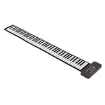 Piano à enrouler 88 touches, pliable, Portable, Plug and Play, clavier souple, Rechargeable, pour tablettes d'ordinateur, 100 à 240V