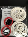 Kit Elastiques Flipper - FISH TALES - 1992 - WILLIAMS - Pinball Rubber Kit