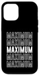 Coque pour iPhone 12/12 Pro Charge maximale :