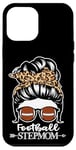 iPhone 12 Pro Max Football Stepmom Messy Bun Hair Football Player Stepmom Case