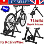 Bicycle Trainer Stationary Bike Cycle Stand Indoor Exercise Hi-Quality Foldab UK