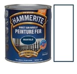 PEINTURE FER HAMMERITE ANTIROUILLE MARTELE BLANC 0.25 L direct sur rouille