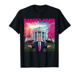 Donald Trump 2024 Take America Back Daddy's Home White House T-Shirt