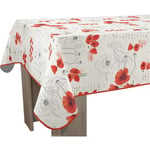 Nappe Anti-taches Poppies Rouge - Rectangle 150 x 300 cm