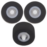 3 Pcs Tape Stereo Player Pinch Roller Video Bearing VCR Press