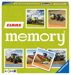 Ravensburger- Memory CLAAS Tracteur 20882 Classique pour Tous Les Fans de Machines agricoles, Jeu de mémoire pour 2 à 8 Joueurs à partir de 6 Ans