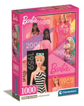 CLEMENTONI palapeli 1000 Compact Barbie 39806