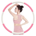 Équipement de fitness Hula Hoop Exercice minceur Brûler et façonner les graisses pour adultes Hoola Hoop 8 pièces, 95cm Hoop Fitness Facilement assemblé Minceur Hoola Hoop Sections détachables Cerceau