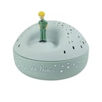 TROUSSELIER - Le Petit Prince. Saint Exupéry - Veilleuse - Idéal Cadeau Cadeau Enfant - Projecteur d'Etoiles Musical - Figurine rotative - piles incluses