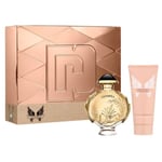 Paco Rabanne Olympea Solar -lahjapakkaus naiselle: EDP-tuoksu, 50 ml + vartaloemulsio, 75 ml.