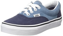 Vans Unisex Kids Era Low-Top Sneakers, Blue (Suede Blue Mirage/Parisian Night), 5 UK