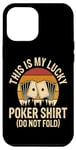 Coque pour iPhone 12 Pro Max Jeu de cartes de poker Jetons de jeu Bluff