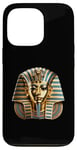 Coque pour iPhone 13 Pro Masque doré Toutankhamon antique Kemet Pharaon Roi