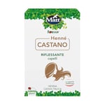 Matt, Lot de 2 paquets de 50 g de lissage au henné marron à base de henné et de Cassia Italica 100% naturel - Renforce les cheveux - Utile pour couvrir les cheveux blancs