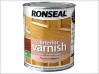 Ronseal - Interior Varnish Quick Dry Matt Medium Oak 750ml