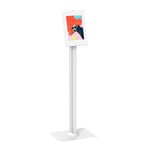 supports tablettes universels KIMEX 091-3043K3 Support sur pied universel pour tablette Apple et Samsung 9.7''-11'', Blanc