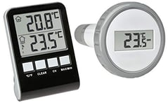 TFA Dostmann Palma Thermomètre de piscine sans fil Anthracite