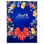 Lindt Festive Selection Christmas Sharing Box | Large (Approx 60 Pieces) 690 g | Contains Assorted Lindor Chocolate Truffles and Lindt Novelties