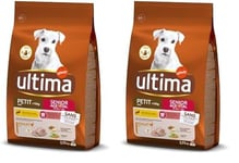 Ultima Croquettes Petit Chien Senior Agevital +8ans - 2,75 kg (Lot de 2)