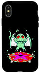 Coque pour iPhone X/XS Kawaii Cthulhu Mignon Cthulhu Monstre Necronomicon Pastel Goth