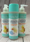 Childs Farm Baby Bundle 2 x Baby Moisturiser & 1xBaby Wash Fragrance Free 250ml