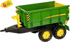 Rolly Toys Rollycontainer John Deere, Lekebil Trailer, 3 År, Grønn, Gult