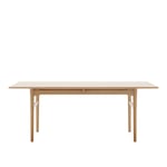 Carl Hansen - CH327, Clear lacquered oak, Length 190 cm - Spisebord - Hans J. Wegner