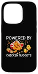 Coque pour iPhone 14 Pro Funny I Love Chicken Nuggets, joli jeu de mots sur le poulet