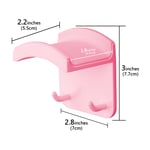 Geekria Gaming Headset Headphone Hook Holder (Pink)