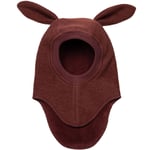 HUTTEliHUT BUNNY elefanthut wool bunny ears – wine - 0-1år