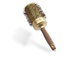 Olivia Garden Expert Blowout Shine – Doré & Brun - 65 - Brosse ronde en céramique antistatique pour brushing brillant et sans frisottis