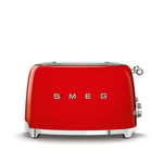 Smeg - 4 Slot Toaster Red - Brödrostar