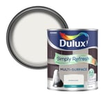 Dulux Simply Refresh Multi Surface Eggsgell Paint - Pure Brilliant White - 750ML